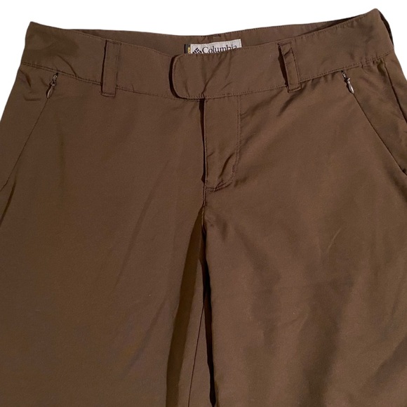 Columbia Pants - Columbia brown lined hiking pants size 6